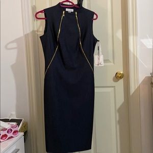 Calvin Klein blue dress
